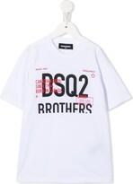 Thumbnail for your product : DSQUARED2 Kids logo-print short-sleeved T-shirt
