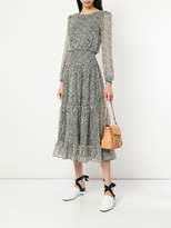 Thumbnail for your product : Saloni long-sleeve flared dress