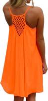 Thumbnail for your product : Amstt Womens Summer Sexy Vibrant Color Chiffon Dress Bathing Suit Cover Up (XL, )