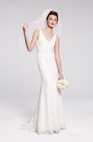 Thumbnail for your product : Nina 'Adrienne' Double Tier Veil