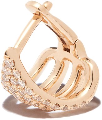 Dana Rebecca Designs 14kt yellow gold Sarah Lean diamond earrings