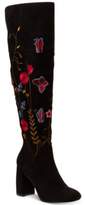 Thumbnail for your product : Nanette Lepore Nanette by Lisette Embroidered Over-The-Knee Boots