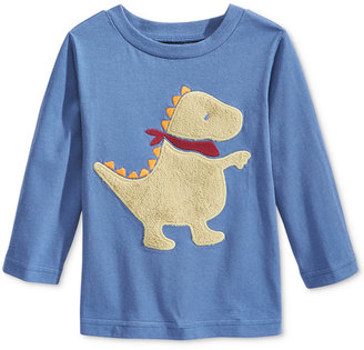 First Impressions Baby Boys' Long-Sleeve Graphic-Print T-Shirt, Only at Macy's