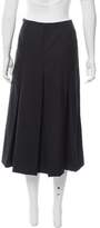 Thumbnail for your product : Calvin Klein Collection Wool Midi Skirt
