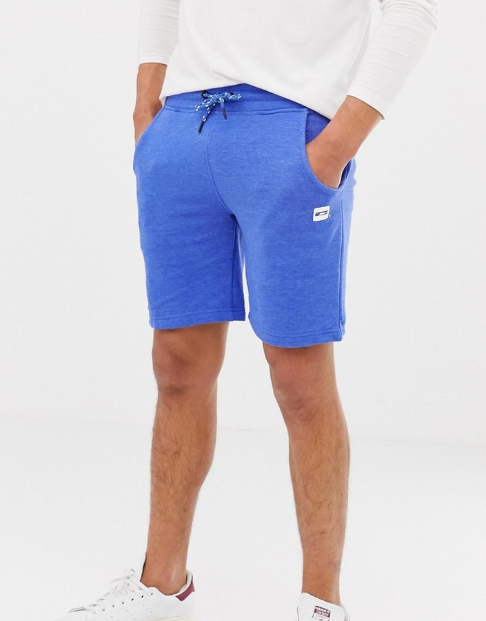 jack and jones indigo knit shorts