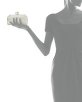 Thumbnail for your product : Judith Leiber Faceted Box Clutch, Silver