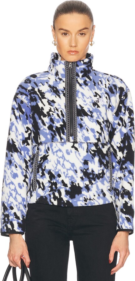 The North Face Fleeski Quarter Zip Pullover in Blue