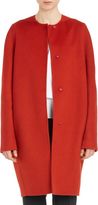 Thumbnail for your product : Marni Collarless Coat-Red