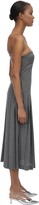 Thumbnail for your product : Maryam Nassir Zadeh Pleated Wool Blend Midi Dress
