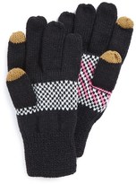 Thumbnail for your product : Brazen Betsey Johnson 'Sweetheart' E-Touch Gloves (Girls)