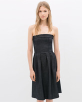 Thumbnail for your product : Zara 29489 Denim Dress
