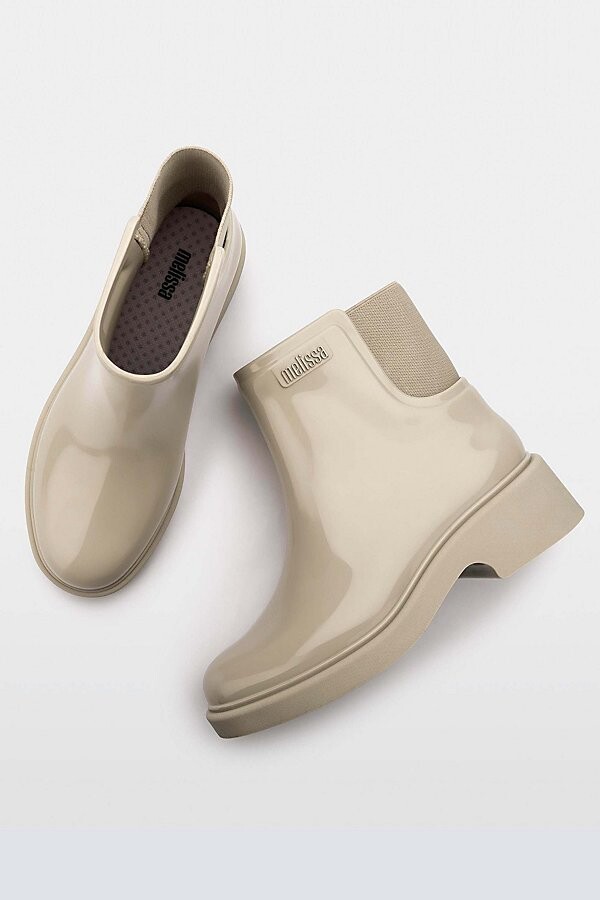 Melissa Jelly Chelsea Boot in Beige