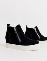 steve madden shane wedge sneakers