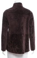Thumbnail for your product : Brunello Cucinelli Shearling Long Sleeve Jacket