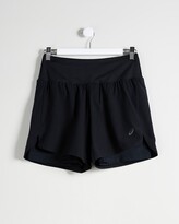 Thumbnail for your product : Asics Women's Black Shorts - Road 2-In-1 5.5 Inch Shorts - Women's