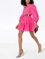 Thumbnail for your product : Valentino Tiered Taffeta Mini Dress