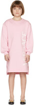 Thumbnail for your product : Versace Kids Pink Logo Sweatshirt Dress