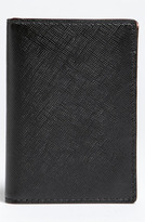 Thumbnail for your product : Jack Spade 'Vertical Flap' Crosshatched Leather Wallet