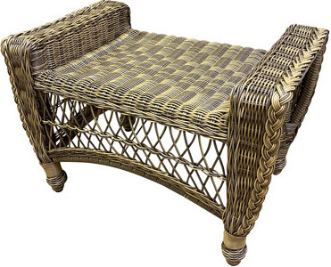 August Grove Camacho Outdoor Ottoman