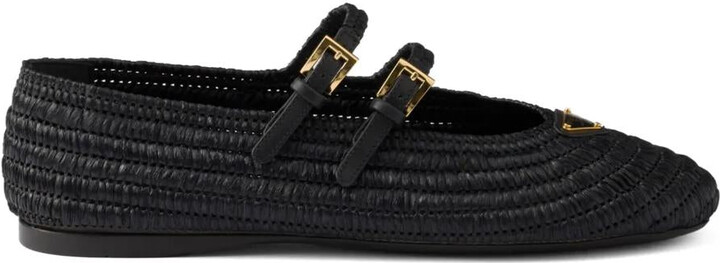 Prada Crochet Ballerinas Shoes