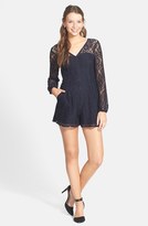 Thumbnail for your product : Fire Lace Romper (Juniors)