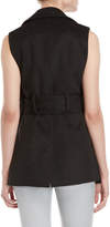 Thumbnail for your product : Adria Moss Double Face Belted Vest