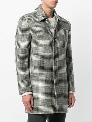 Hydrogen dogtooth single breasted coat