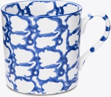 Spongeware Mug, Set of 4