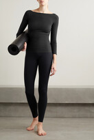 Thumbnail for your product : Nike Yoga Luxe Infinalon Dri-fit Top - Black