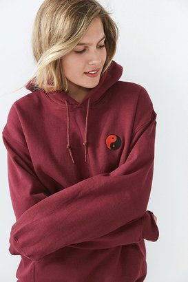 Urban Outfitters Embroidered Yin Yang Hoodie Sweatshirt