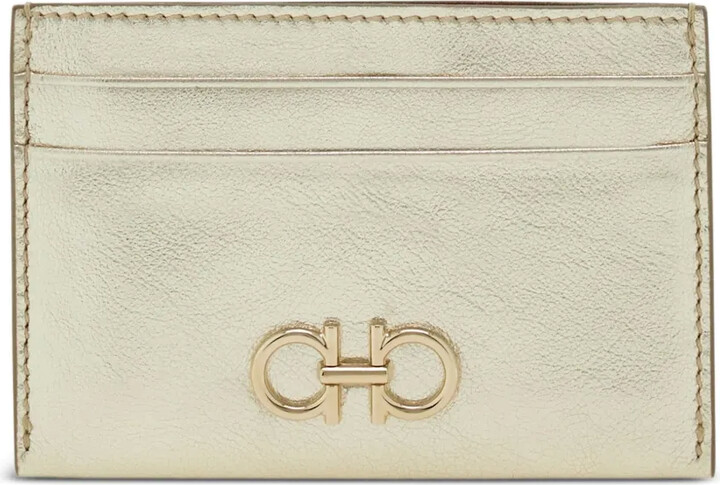 Ferragamo Gancini Leathercredit card holder
