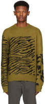 Thumbnail for your product : Toga Virilis Tan Mohair Jacquard Sweater