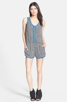 Thumbnail for your product : Collective Concepts Contrast Trim Print Romper