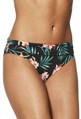F&F Shaping Swimwear Tropical Fold-Over Bikini Briefs 16