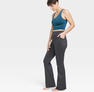 Women's Ultra High-Rise Flare Leggings - All in Motion™ Heathered Blue XS -  Long - ShopStyle