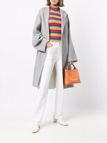 Thumbnail for your product : Mila Schon All Ribbed rainbow-striped cashmere jumper