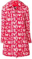 Thumbnail for your product : Love Moschino logo printed coat