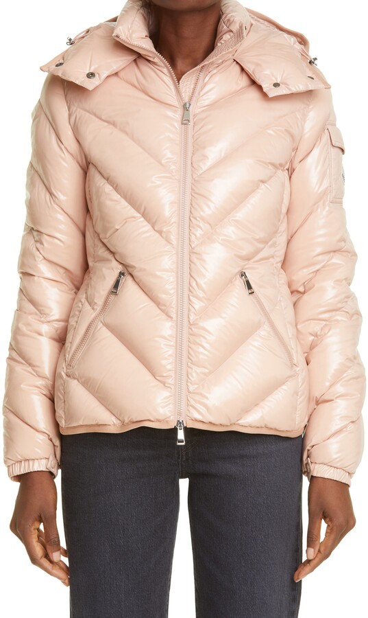 moncler pink down jacket