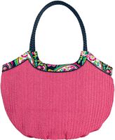 Thumbnail for your product : Vera Bradley Straw Bucket Tote