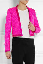 Thumbnail for your product : Isabel Marant Kade quilted silk-jacquard jacket