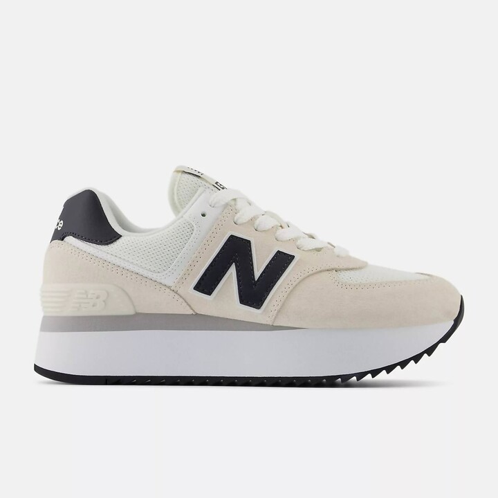 Women'S Wl574Zah Sneaker In Beige White