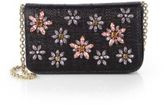 Thumbnail for your product : Dolce & Gabbana Embellished Raffia Convertible Clutch