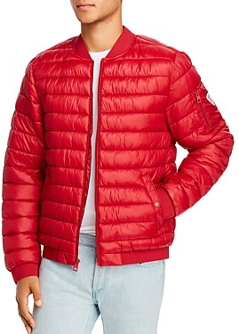 red guess jacket