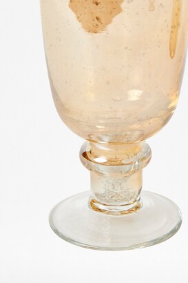 French Connection Luxe Recycled Blush Wine Glass