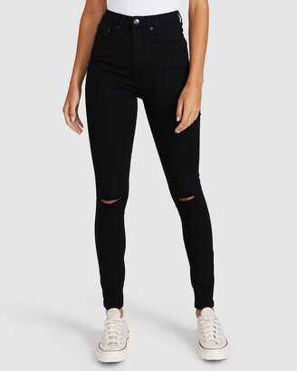 Insight Women's Jeans - Sami Super High Rise Slash Jeans - Size One Size, 24 at The Iconic