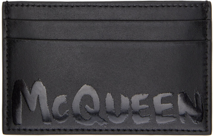 for Men Alexander McQueen Mens Wallet in Black Save 4% Mens Wallets and cardholders Alexander McQueen Wallets and cardholders White 