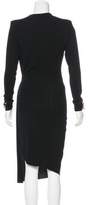 Thumbnail for your product : Alexandre Vauthier Long Sleeve Jersey Dress w/ Tags