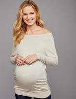 Thumbnail for your product : A Pea in the Pod Off The Shoulder Maternity Tunic