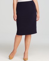Thumbnail for your product : Eileen Fisher Plus Straight Midi Skirt