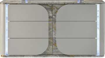 Enitial Lab Trust 6-Drawer Dresser